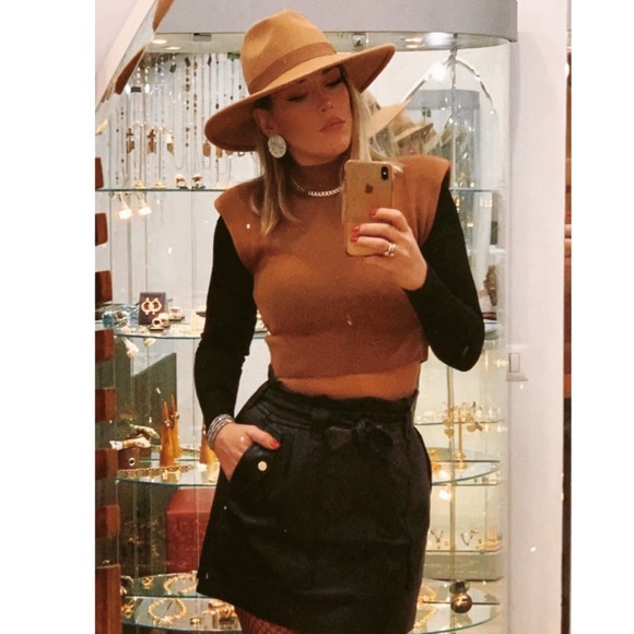 Zara Wide Brim Wool Hat - Picture 12 of 17